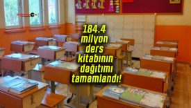 184.4 milyon ders kitabının dağıtımı tamamlandı!