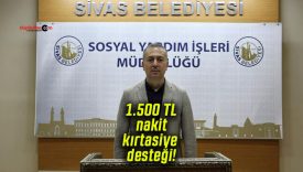 Sivas Belediyesi’nden dar gelirli ailelerin öğrencilerine 1.500 TL nakit kırtasiye desteği!