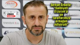 Serkan Özbalta: “Galibiyeti Erzurum’a ve taraftarımıza armağan ediyorum”