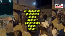 Altınyayla’da geleneksel düğün oyunları yaşatılmaya devam ediyor!
