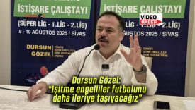 Dursun Gözel: “İşitme engelliler futbolunu daha ileriye taşıyacağız”