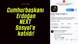 Cumhurbaşkanı Erdoğan NEXT Sosyal’e katıldı!