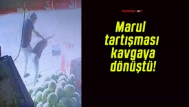Marul tartışması kavgaya dönüştü!