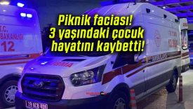 Piknik faciası! 3 yaşındaki çocuk hayatını kaybetti!