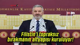Filistin’i topraksız bırakmanın altyapısı kuruluyor!