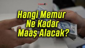 Hangi Memur Ne Kadar Maaş Alacak?