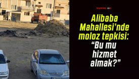 Alibaba Mahallesi’nde moloz tepkisi: “Bu mu hizmet almak?”