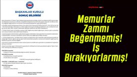 Memur-Sen hükümetin zam teklifini reddetti! Eylem süreci başlıyor!