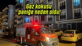 Gaz kokusu paniğe neden oldu!