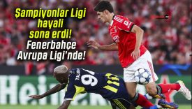 Şampiyonlar Ligi hayali sona erdi! Fenerbahçe Avrupa Ligi’nde!