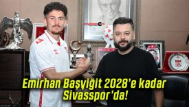 Emirhan Başyiğit 2028’e kadar Sivasspor’da!