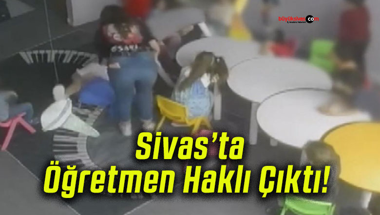Sivas’ta kreşte “öğrenciyi itme” iddiasında öğretmen beraat etti!