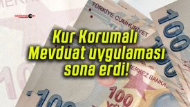 Kur Korumalı Mevduat uygulaması sona erdi!
