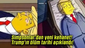 Simpsonlar’dan yeni kehanet! Trump’ın ölüm tarihi açıklandı!