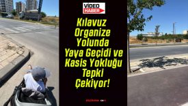 Kılavuz Organize Yolunda Yaya Geçidi ve Kasis Yokluğu Tepki Çekiyor!