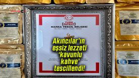 Akıncılar’ın eşsiz lezzeti ‘kavunlu kahve’ tescillendi!