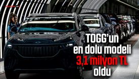 Togg’un ÖTV zamlı fiyatları belli oldu: Fiyatlar 3,1 milyon TL’yi aştı