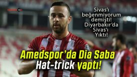 Amedspor’da Dia Saba Hat-trick yaptı!