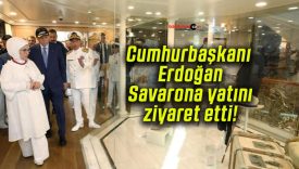 Cumhurbaşkanı Erdoğan Savarona yatını ziyaret etti!