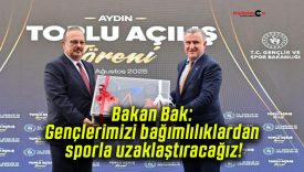 Bakan Bak: Gençlerimizi bağımlılıklardan sporla uzaklaştıracağız!