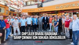 CHP Sivas İl Başkanlığı’ndan Kayyum Tepkisi: “Susmayacağız”