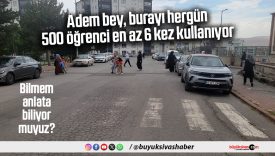 Şehit Hakan Yurtoğlu İlkokulu önünde tehlike: Öğrenciler risk altında