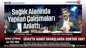 AK Parti Sivas Milletvekili Hakan Aksu, Sağlık Alanında Yapılan Çalışmaları Anlattı