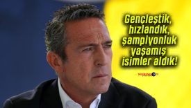 Fenerbahçe Başkanı Ali Koç: “Gençleştik, hızlandık, şampiyonluk yaşamış isimler aldık”