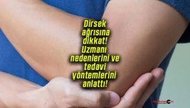 Dirsek ağrısına dikkat! Uzmanı nedenlerini ve tedavi yöntemlerini anlattı!