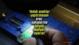 Yedek anahtar yaptırmayan araç sahiplerine büyük maliyet uyarısı!