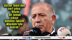 Gürsel Tekin’den sert çıkış: “Böyle bir temas çıksın kendimi Taksim Meydanı’nda asarım”
