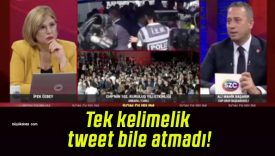 Tek kelimelik tweet bile atmadı!