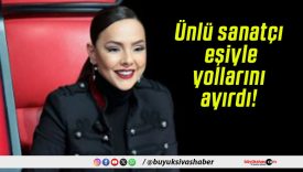 Ünlü sanatçı eşiyle yollarını ayırdı!