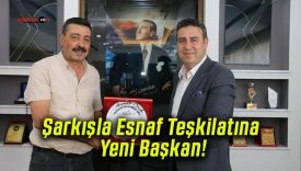 Şarkışla Esnaf Teşkilatına Yeni Başkan!