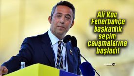 Ali Koç Fenerbahçe başkanlık seçim çalışmalarına başladı!