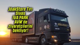 JöakStore Tırı Sivas İVA PARK AVM’de ziyaretçilerini bekliyor!