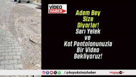 Danişment Gazi Mahallesi’nden Adem Uzun’a çağrı! Kaldırımlarımız yapılsın!