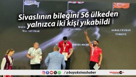 Sivaslının bileğini 56 ülkeden yalnızca iki kişi yıkabildi
