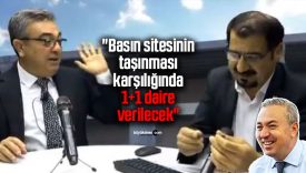 Tacettin Kepenek “Basın sitesinin taşınması karşılığında 1+1 daire verilecek”