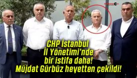 CHP İstanbul İl Yönetimi’nde bir istifa daha! Müjdat Gürbüz heyetten çekildi!