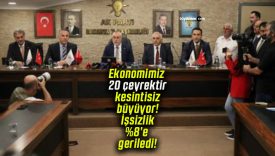 Ekonomimiz 20 çeyrektir kesintisiz büyüyor! İşsizlik %8’e geriledi!