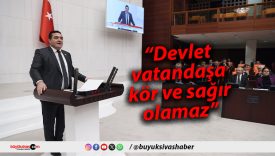 Karasu: “Devlet vatandaşa kör ve sağır olamaz”