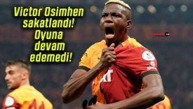 Victor Osimhen sakatlandı! Oyuna devam edemedi!