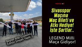 Sivasspor Maçına Maç Bileti ve Atkı Hediye! İşte Şartlar..