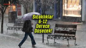 Sıcaklıklar 6-12 Derece Düşecek!