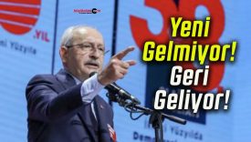 Yeni Gelmiyor! Geri Geliyor!