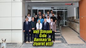 Vali Şimşek Sivas Belediyesi Gıda Bankası’nı ziyaret etti!