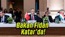 Bakan Fidan Katar’da!