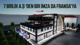 7 Birlik A.Ş’den Fransa’ya cami ve sosyal tesis projesi