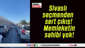 Sivaslı seçmenden sert çıkış! Memleketin sahibi yok!